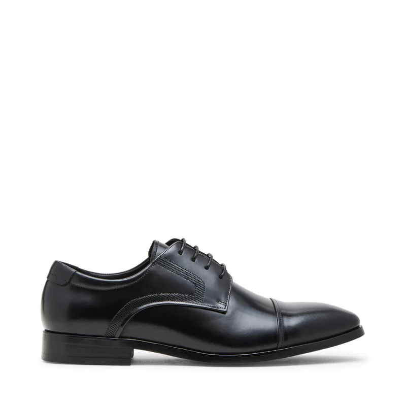 ستيف مادن Lestville Black Men's Shoes