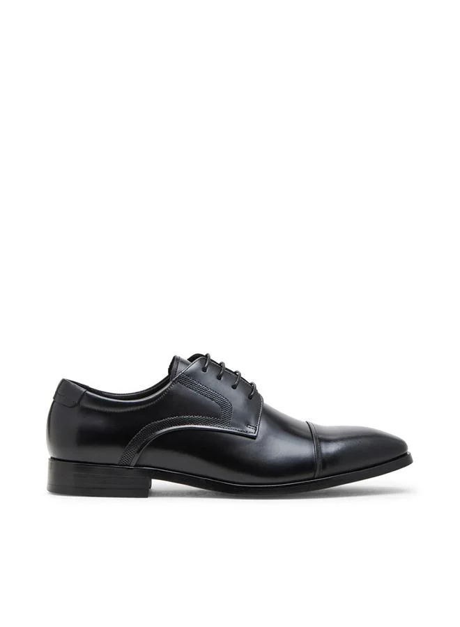 Steve Madden Lestville Black Lace-up Shoes