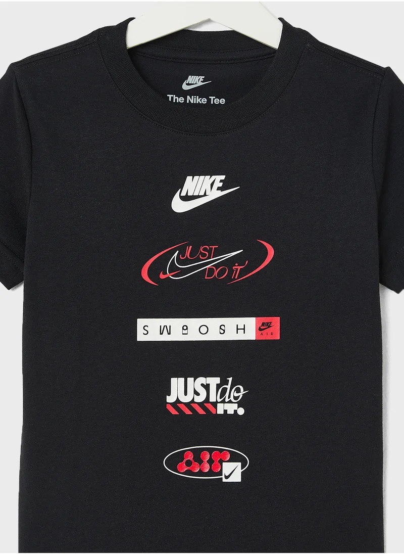 Nike Kids Brandmark Stack T-Shirt