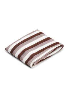 Status Contract All Season Multipurpose Polar Fleece/Summer AC Blanket/Single Bed Blanket/Light Weight Blanket, Brown, 130 X 215 Cm  - Image 4