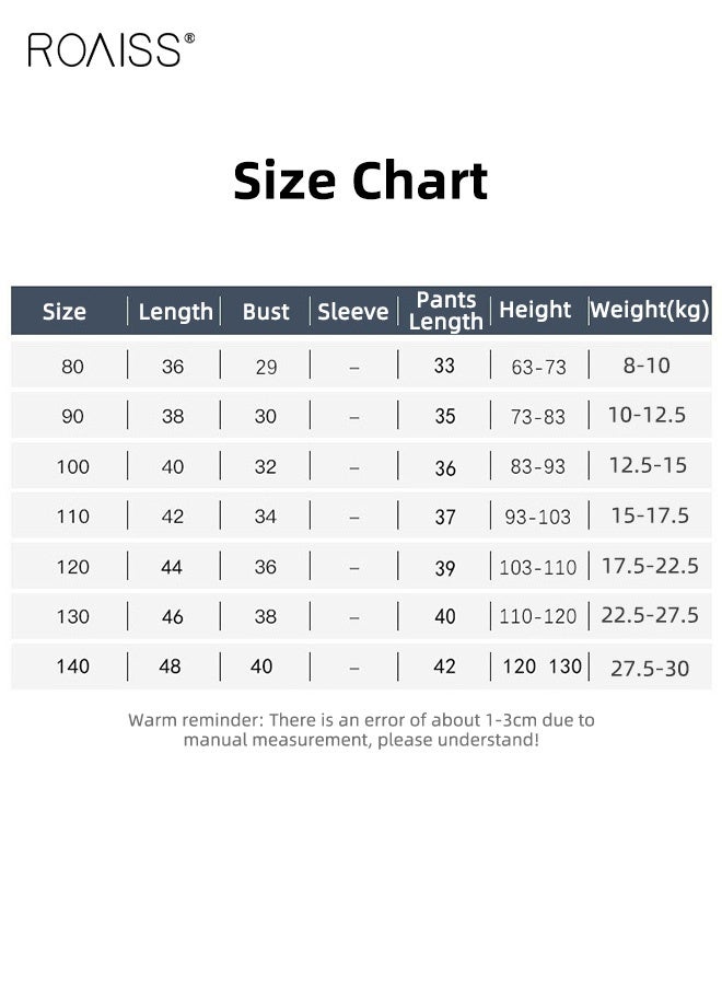 roaiss Toddler Boys Sweatshirt and Overalls Set with Vivid Patterns, Adorable Spring and Autumn Outfit with Long Sleeve Top and Suspender Trousers, 2 Piece Comortable Clothing Set for Little Boys - Image 5