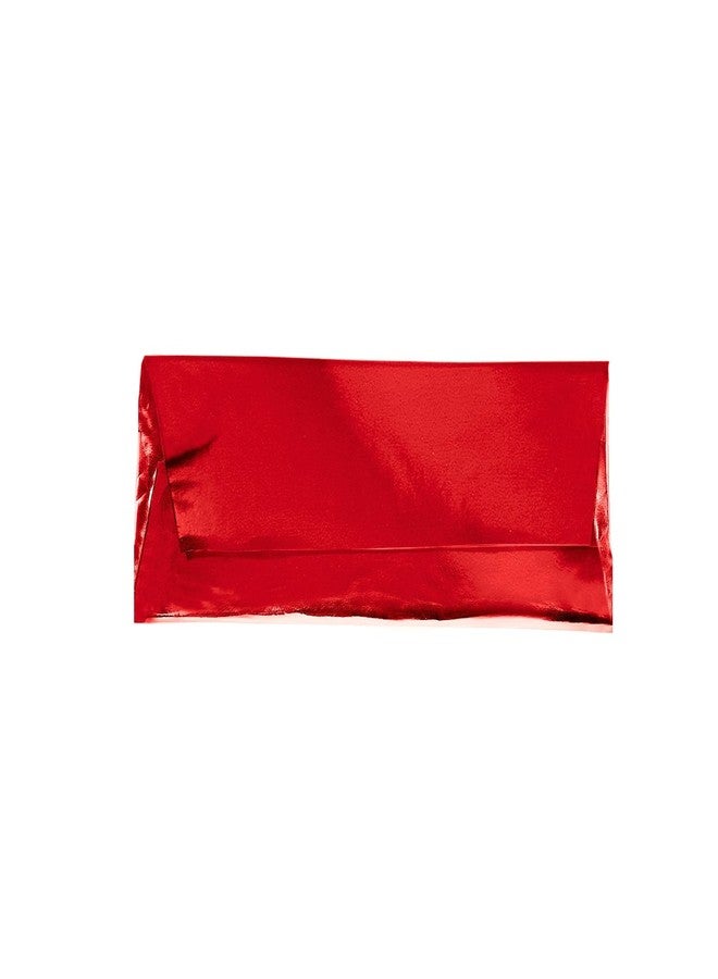 FOILMAN Foil Wrapper - Pack of 100 Candy Bar Wrappers with Thick Paper Backing - Folds and Wraps Well - Best for Wrapping 1.55Oz Candies/Chocolate Bars/Gifts - Size 6 x 7.5-inch (Red) - Image 3