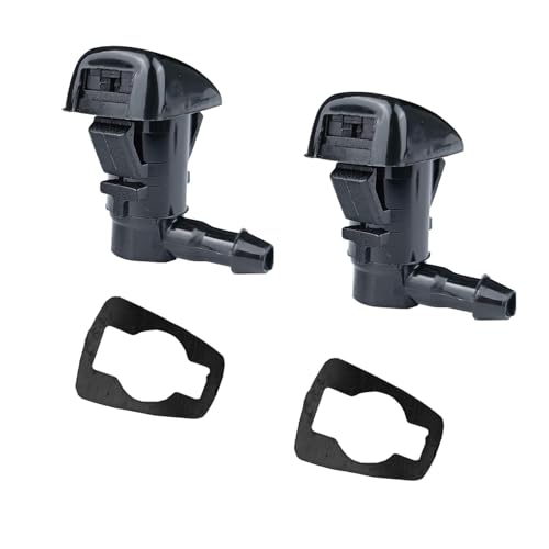 VEELECP One Pair Windshield Washer Nozzle Sprayers Kit Compatible with Fusion Milan MKZ Select Models Front Windshield Washer Squirter Nozzle - Image 1