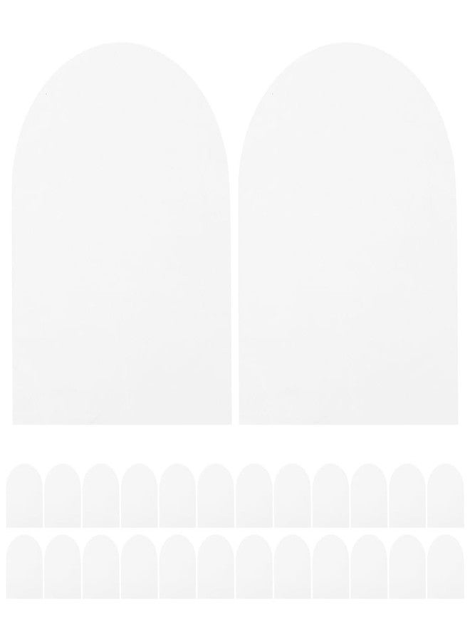 KOMBIUDA 50Pcs Disposable Tongue Protective Sleeves Clear Plastic Tongue Covers for Medicine Intake Comfortable Fit for Kids and Adults Oral Care - Image 1