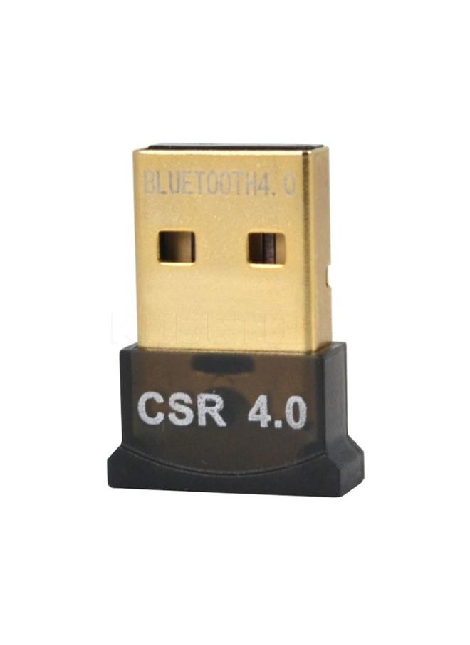 BURAQ - Micro Bluetooth 4.0 + EDR USB Adapter(V4.0), Transmission Distance: 30m(Black) - Image 1