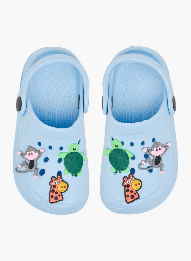 LBL by Shoexpress Boys Animal Accent Clogs with Backstrap - Image 1