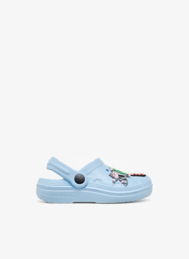 LBL by Shoexpress Boys Animal Accent Clogs with Backstrap