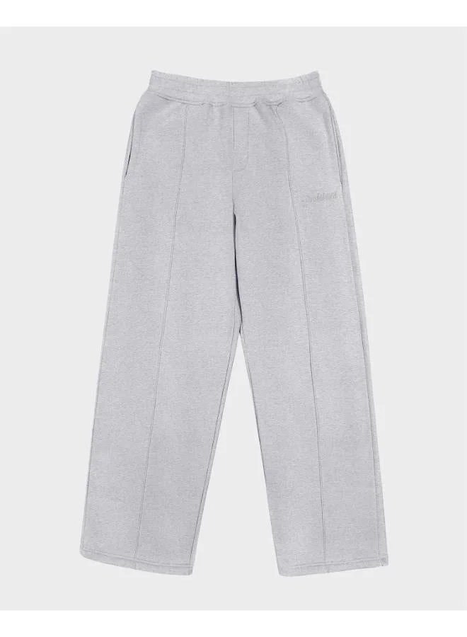 Prohibited Grey Melange Loose Fit Sweatpants  | Best Price UAE