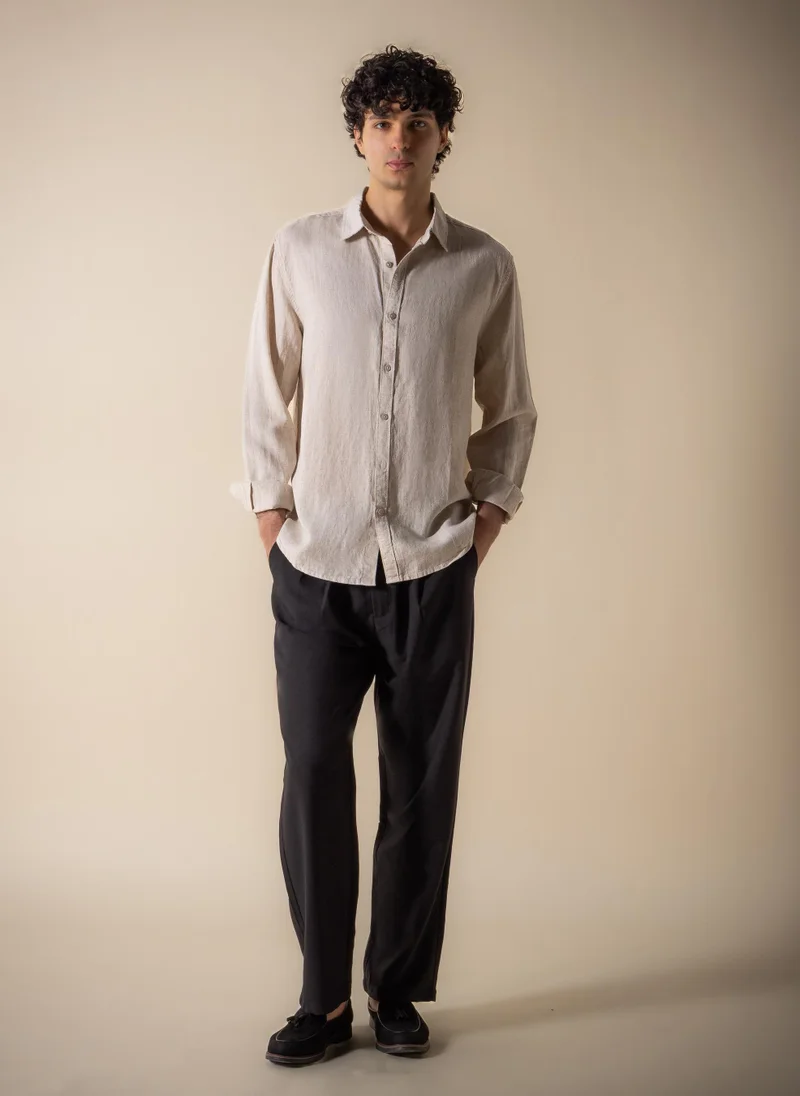 شايبس RELAXED FIT TENCEL SHIRT
