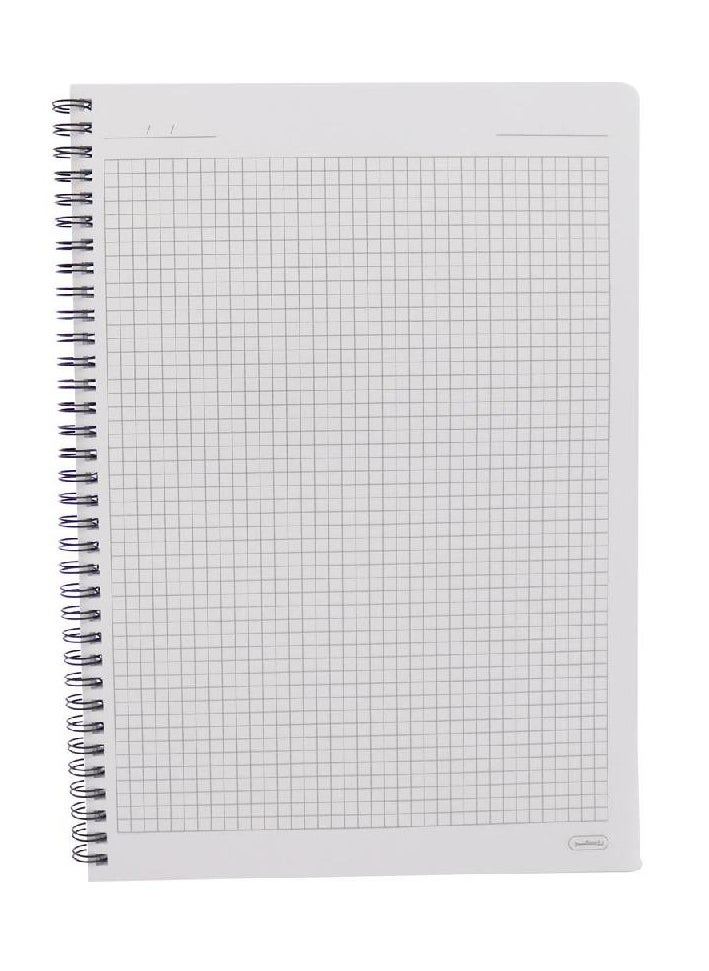روكو - دفتر للكتابة للرياضيات بتسطير مربعات مقاس A4 من 100 ورقة - Image 1