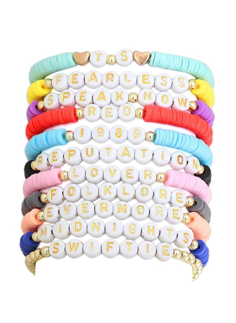 Taylor Swift 11 Pieces Taylor Swift Eras Tour Friendship Bracelets Set 