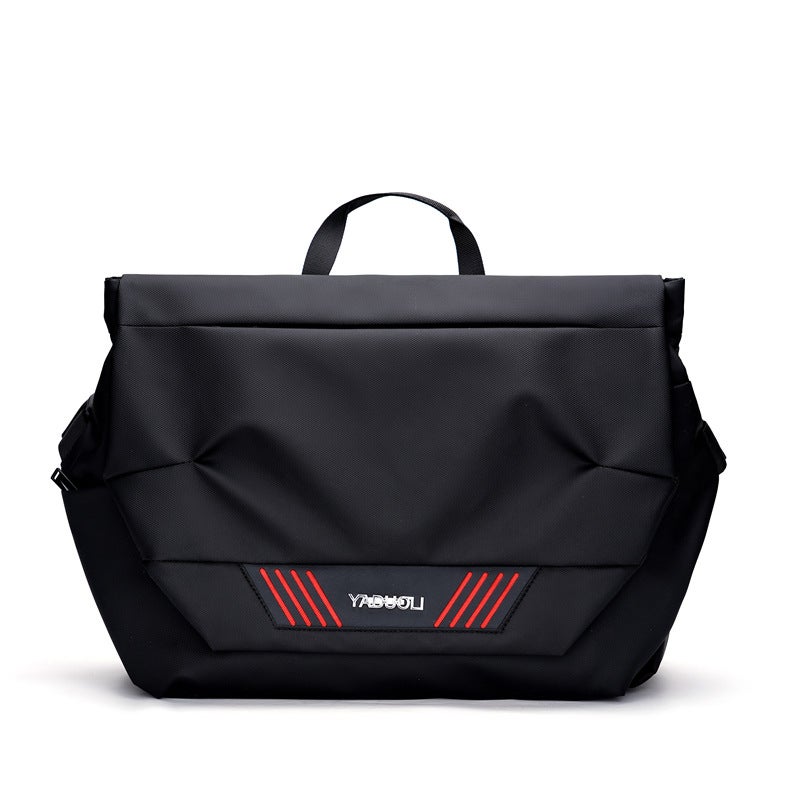 Handbag Large Capacity Waterproof Portable Men'S Simple Casual Crossbody Multifunctional Motorcycle Shoulder Travel Bag - Image 1