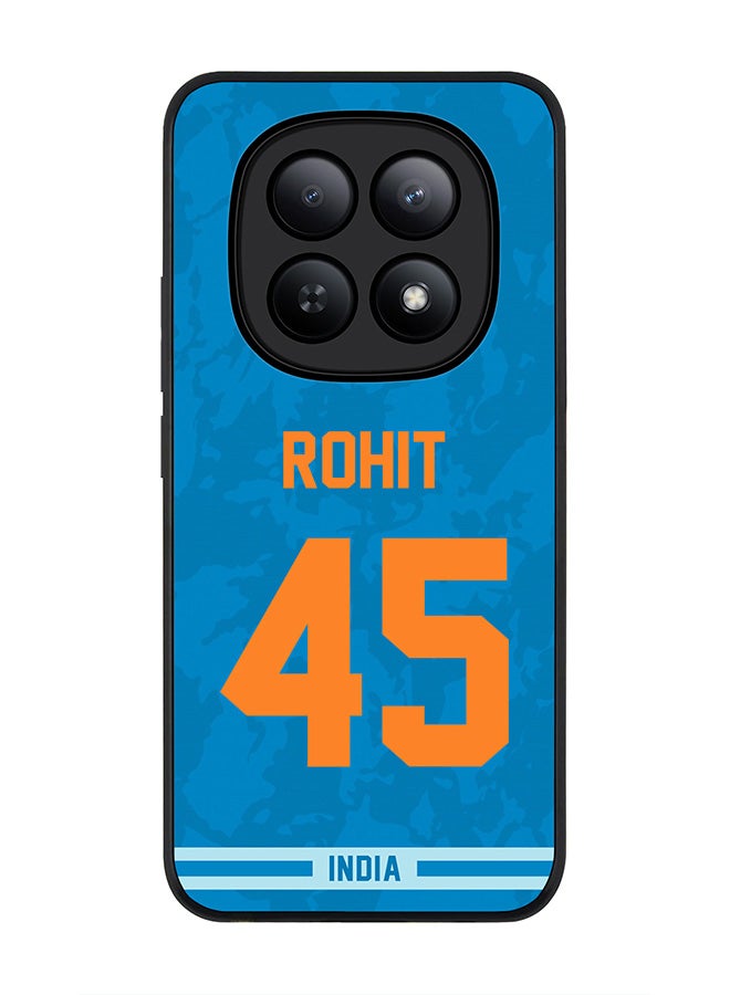 For Xiaomi Redmi Note 15 5G / Poco M8 Case,Slim fit Camera Protection, Shockproof Thin Phone cover  - India Rohit Sharma, Jersey No 45