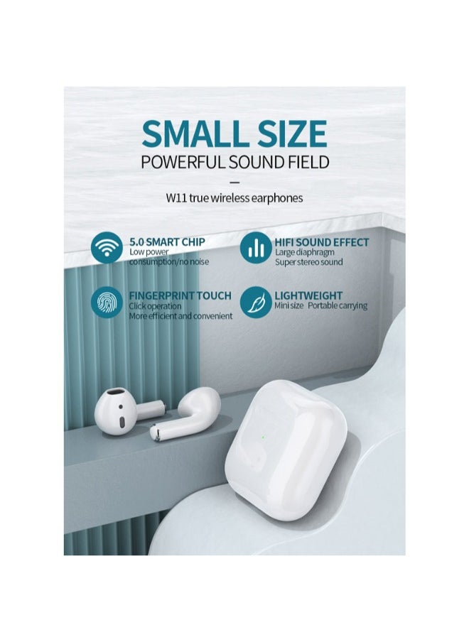 Celebrat - TWS-W11 Wireless Earbuds: High-Quality Sound and True Wireless Freedom - Image 1