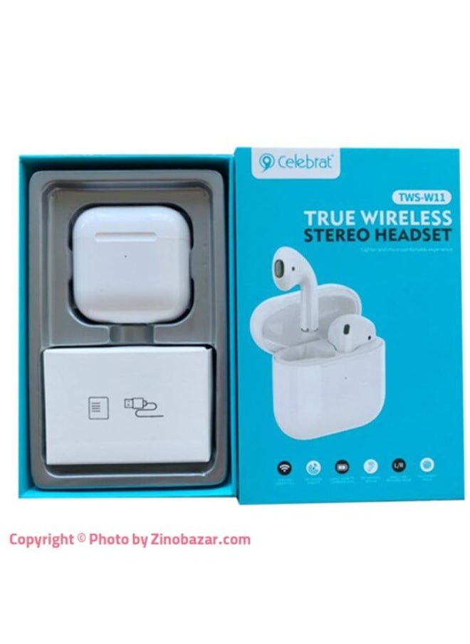 Celebrat - TWS-W11 Wireless Earbuds: High-Quality Sound and True Wireless Freedom - Image 1