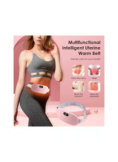 Generic Electric Heating Belt for Women – Pain Relief with 3 Heat Levels & 4 Massage Modes, Portable & Rechargeable – Pink  - Image 2