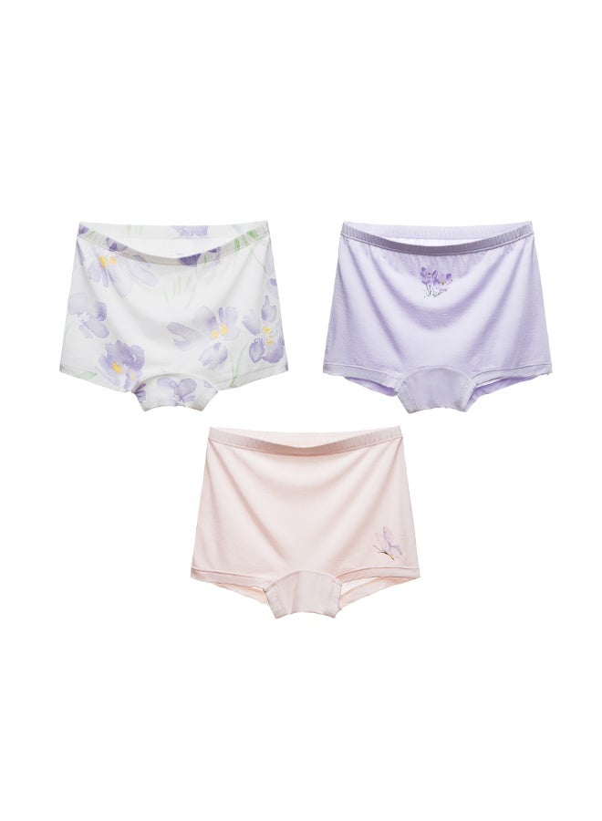 KUYING New Comfortable Skin friendly Breathable Underwear Set 0f 3