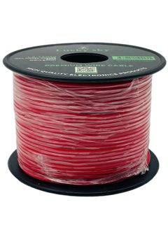 Lucky Sky Lucky Sky 20awg Wire Flexible Silicone Tinned Copper Wires Silicone Rubber Insulated Red Color 50M 164ft OD:-1.8mm 300V Stranded Hook up Wire. (RED)  - Image 3