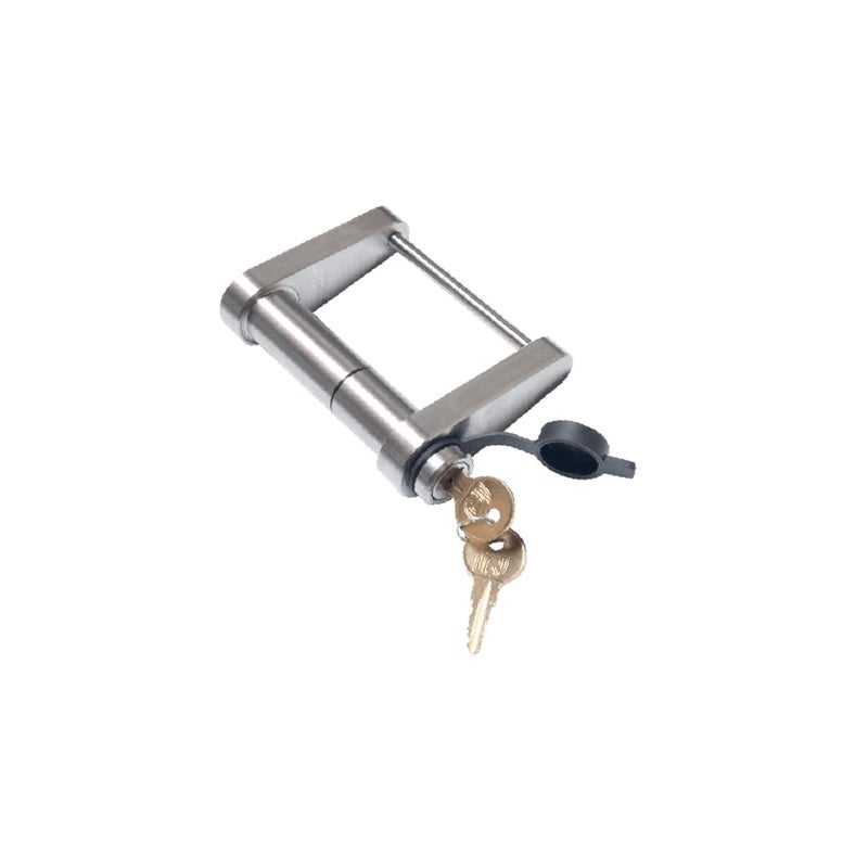 InfiniteRule Security 61130 Trailer Latch Lock for DEMCO EZ Latch 2516 Ball Gooseneck Couplers Fits Cast Model Only Does NOT FIT Stamped Model American Made in USA