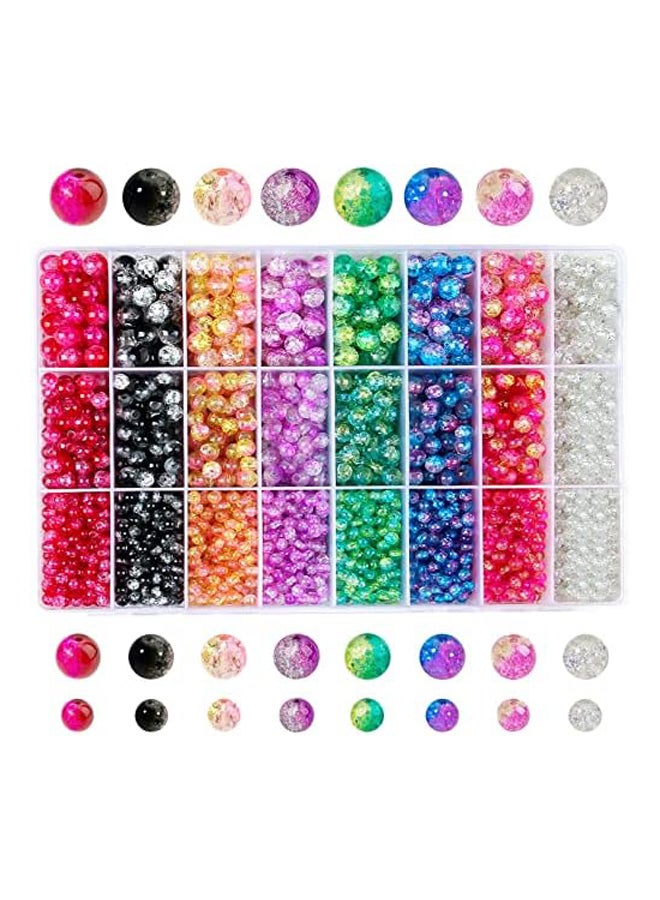 نموذج 3840 قطعة 8 لون فرقعة امبورك زجاج - Image 2