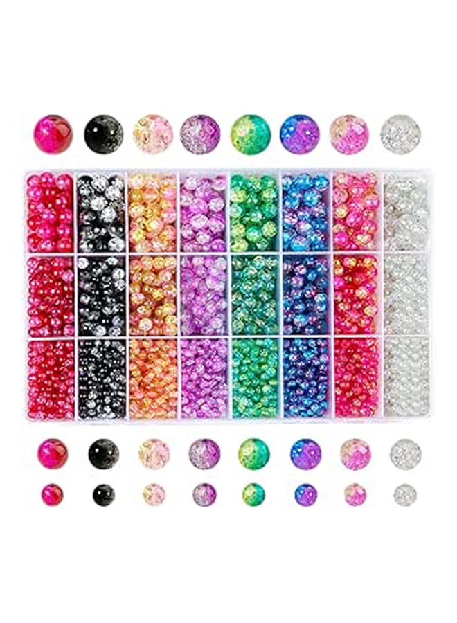 نموذج 3840 قطعة 8 لون فرقعة امبورك زجاج - Image 1