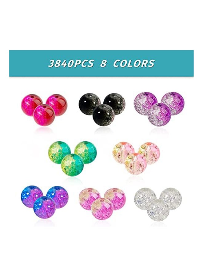 نموذج 3840 قطعة 8 لون فرقعة امبورك زجاج - Image 3