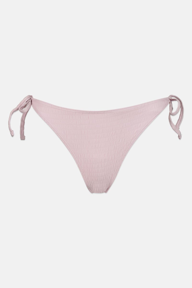 Lefties Women Textured Non Padded  Bikini Bottom, Pink - Image 2