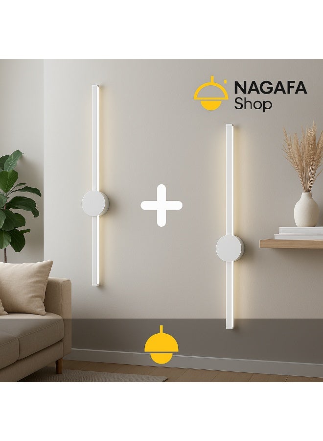 نجفة شوب باندل سورد ابليك لون أبيض LWW9005-B من نجفه شوب - Image 2