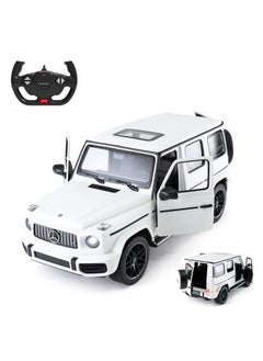 RASTAR RASTAR Off-Road Remote Control Car, 1:14 Mercedes-AMG G63 R/C Off-Roader Toy Car, Doors Open/Working Lights - White/2.4Ghz  - Image 1