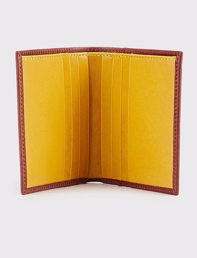 Cabani Genuine Leather Brown Men's Wallet  - Image 4