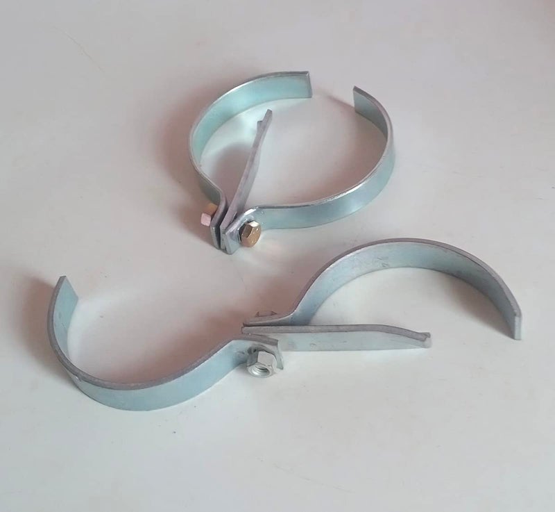 PVC Water Line Clamp 6 Pcs 15 inch Silver  - Image 5