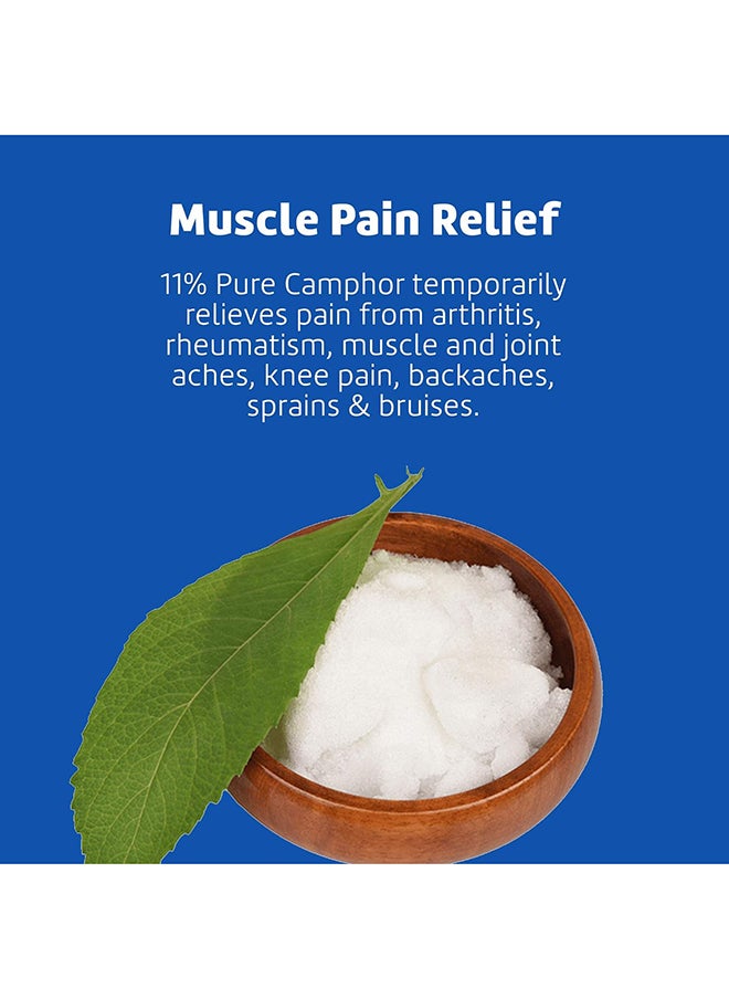 De La Cruz Pain Relief Cream  Maximum Strength Muscle And Joint Camphor Ointment 2.5Oz(70.9G)  - Image 4