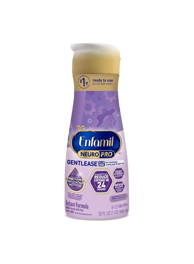 Enfamil NeuroPro Gentlease Baby Formula, Brain Support that has DHA, HuMO6 Immune Blend, Designed to Reduce Fussiness, Crying, Gas & Spit-up in 24 Hrs, 32 Fl Oz - Image 1