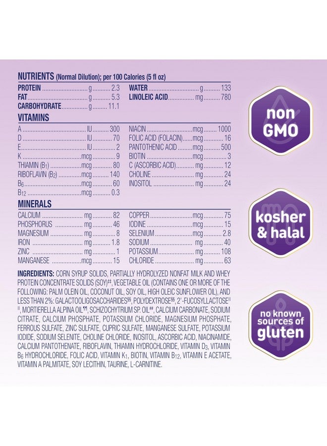 Enfamil NeuroPro Gentlease Baby Formula, Brain Support that has DHA, HuMO6 Immune Blend, Designed to Reduce Fussiness, Crying, Gas & Spit-up in 24 Hrs, 32 Fl Oz - Image 3