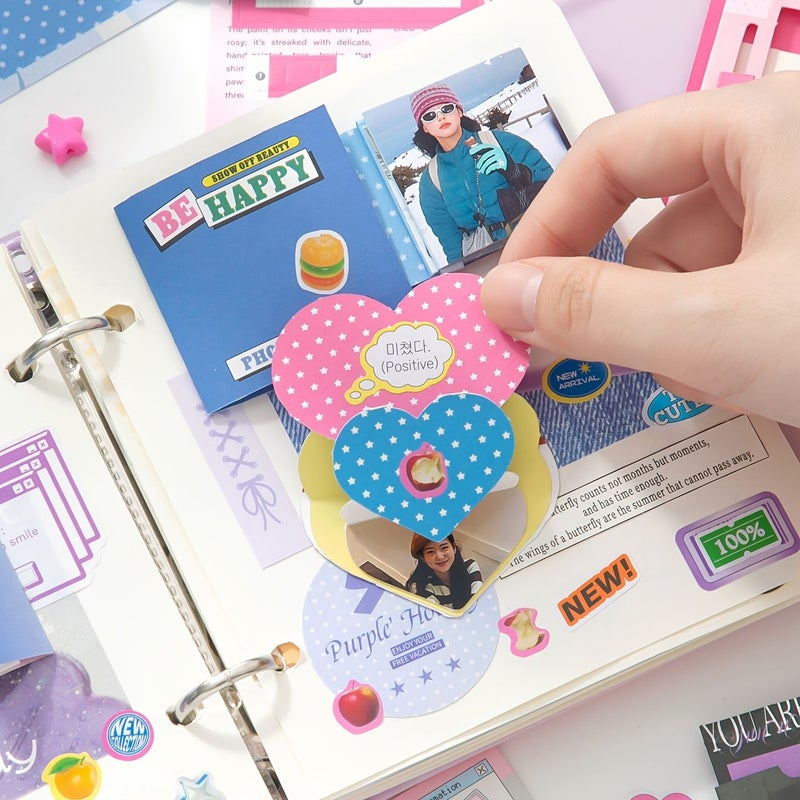 M5 Creative Mechanism Material Pack Cozy Harbor 10 Patterns DIY Scrapbooking Journal - Image 5