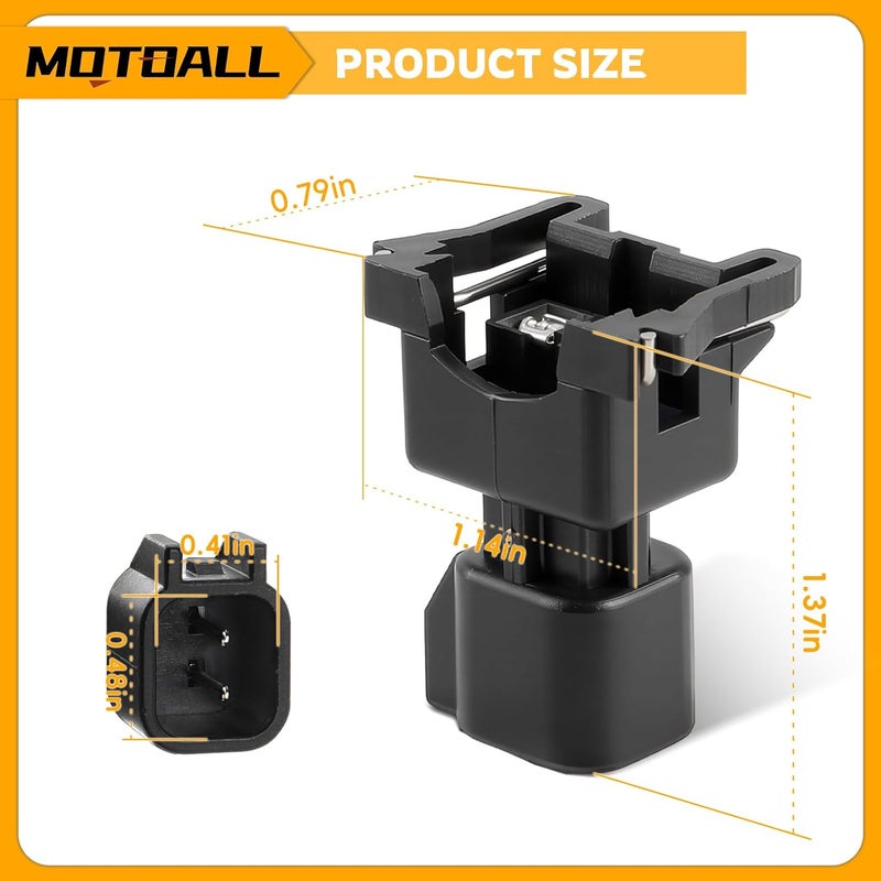 MOTOALL محولات موصل حقن الوقود EV1 إلى EV6 حزمة أسلاك USCAR LS2 LS3 LS7 LSX LS1 LS6 LT1 TPI LS Swap - 8 قطع - Image 3