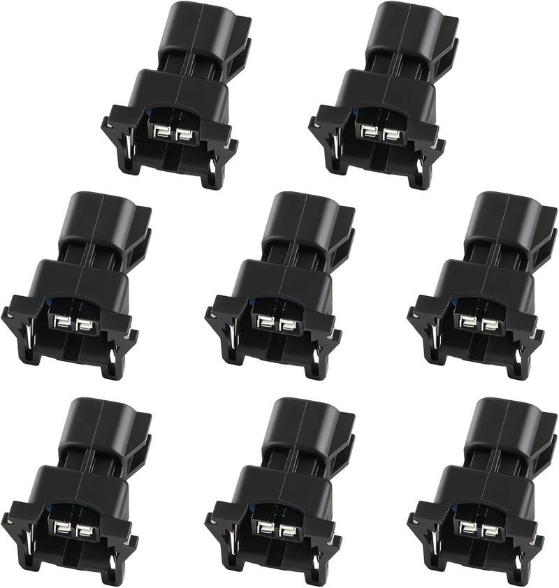 MOTOALL محولات موصل حقن الوقود EV1 إلى EV6 حزمة أسلاك USCAR LS2 LS3 LS7 LSX LS1 LS6 LT1 TPI LS Swap - 8 قطع - Image 1