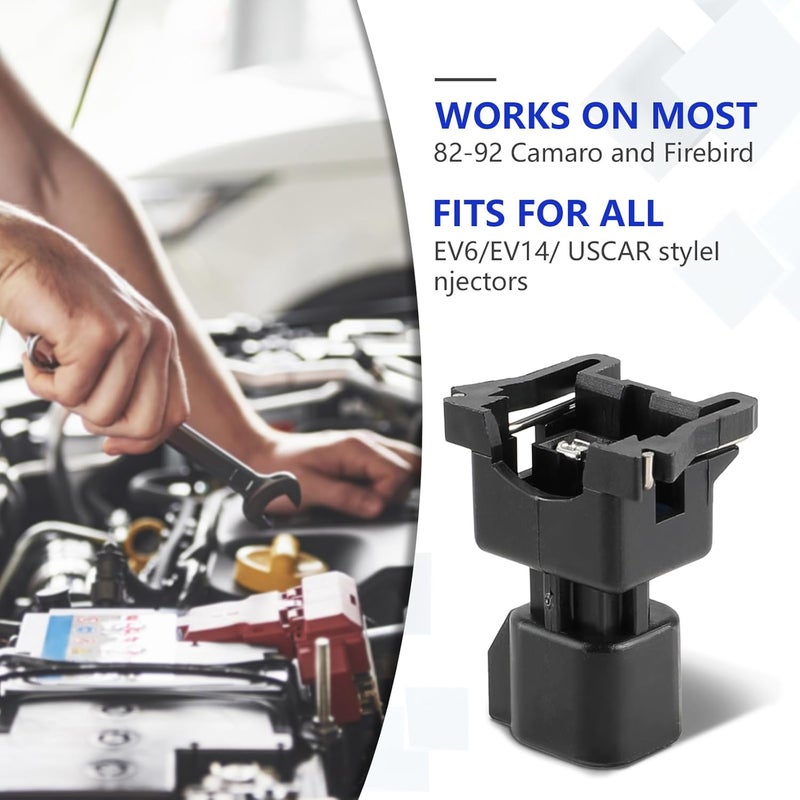 MOTOALL محولات موصل حقن الوقود EV1 إلى EV6 حزمة أسلاك USCAR LS2 LS3 LS7 LSX LS1 LS6 LT1 TPI LS Swap - 8 قطع - Image 5