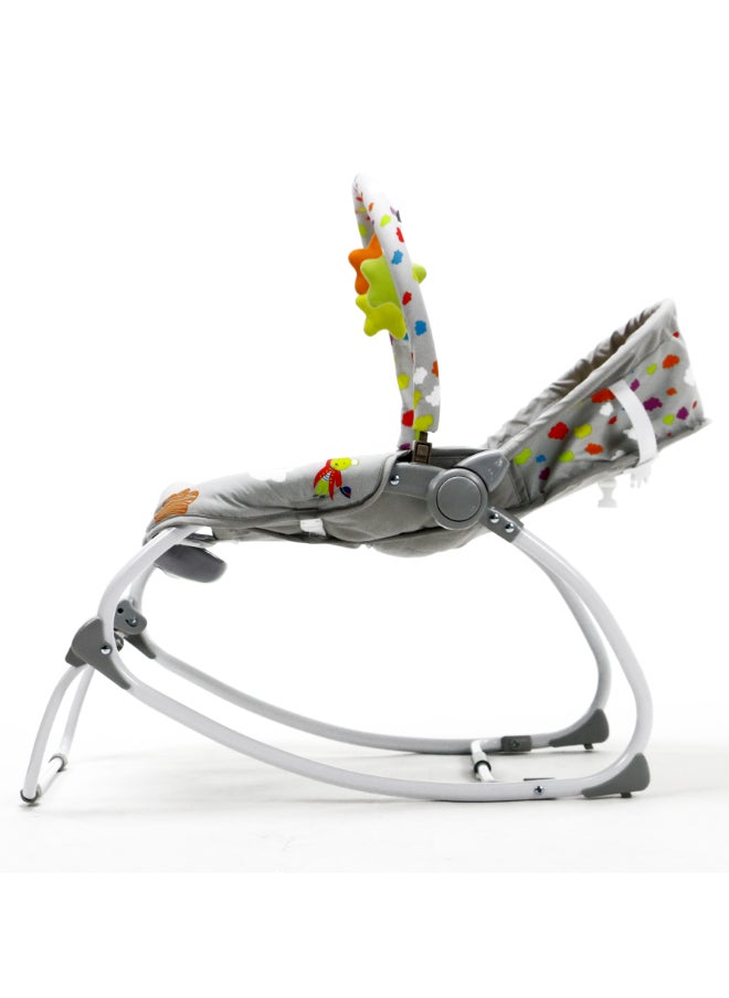 asalvo - BABY BOUNCER EVOLUTIVA 2 in 1 - ZEPPELIN - Image 1