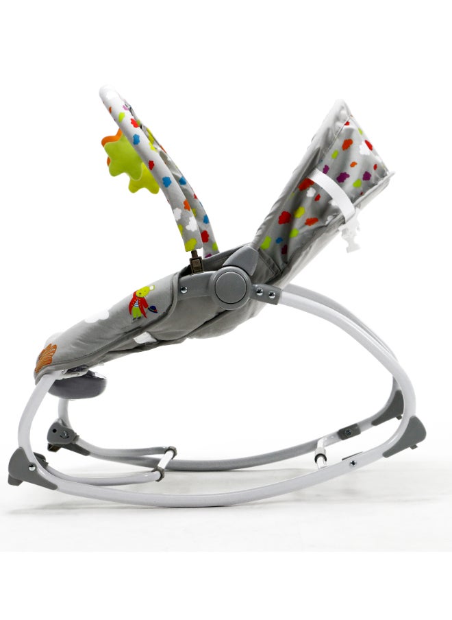 asalvo - BABY BOUNCER EVOLUTIVA 2 in 1 - ZEPPELIN - Image 1