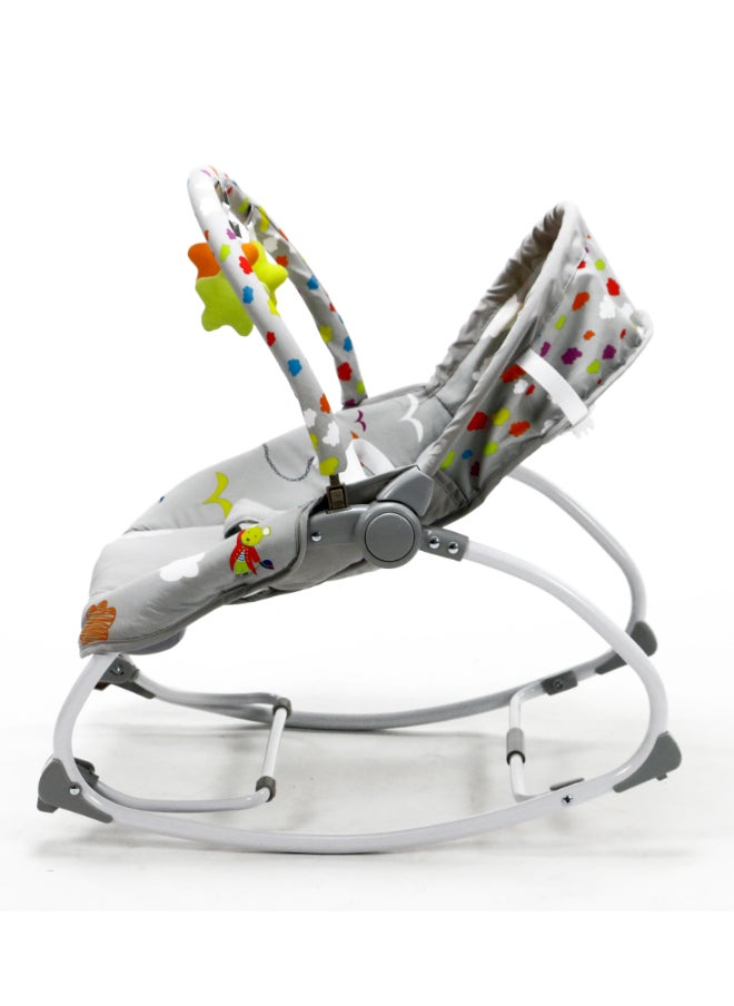asalvo - BABY BOUNCER EVOLUTIVA 2 in 1 - ZEPPELIN - Image 1