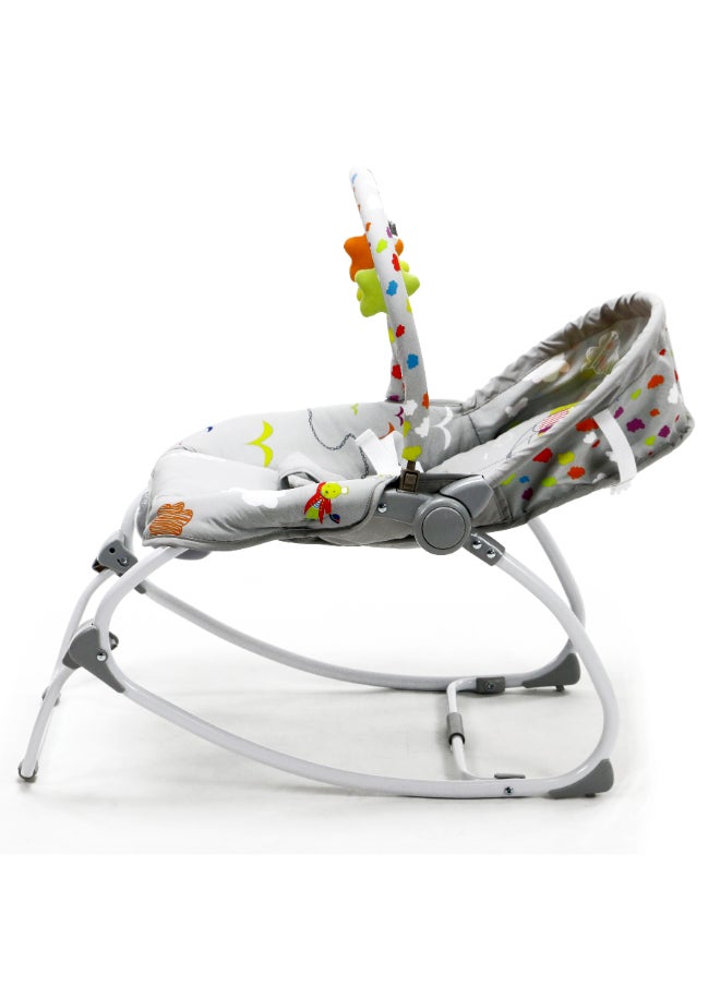 asalvo - BABY BOUNCER EVOLUTIVA 2 in 1 - ZEPPELIN - Image 1