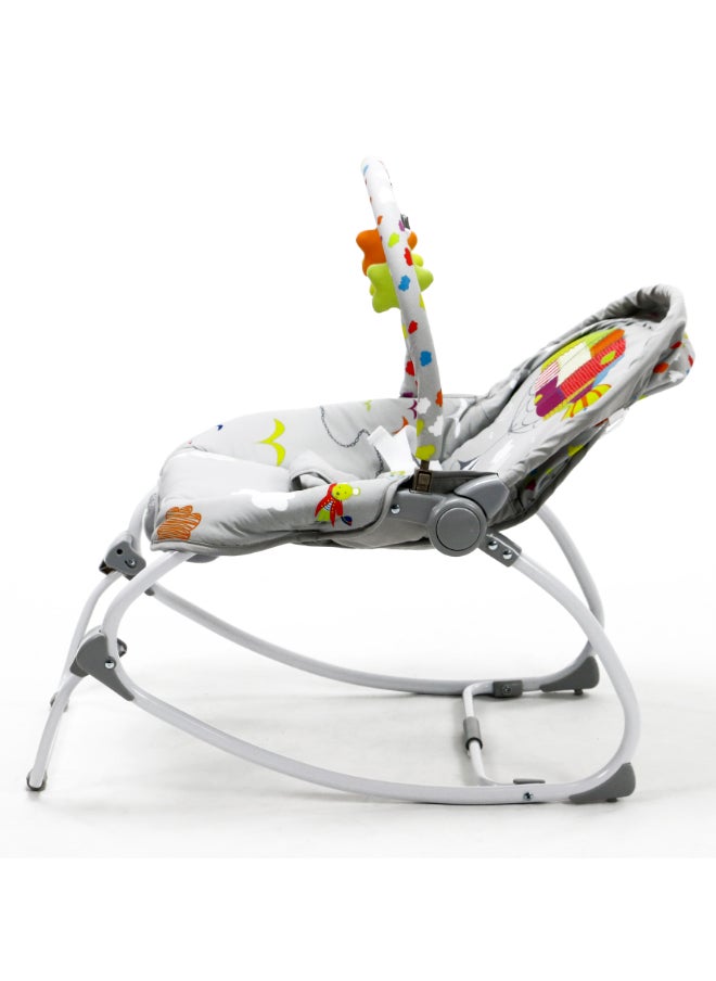 asalvo - BABY BOUNCER EVOLUTIVA 2 in 1 - ZEPPELIN - Image 1