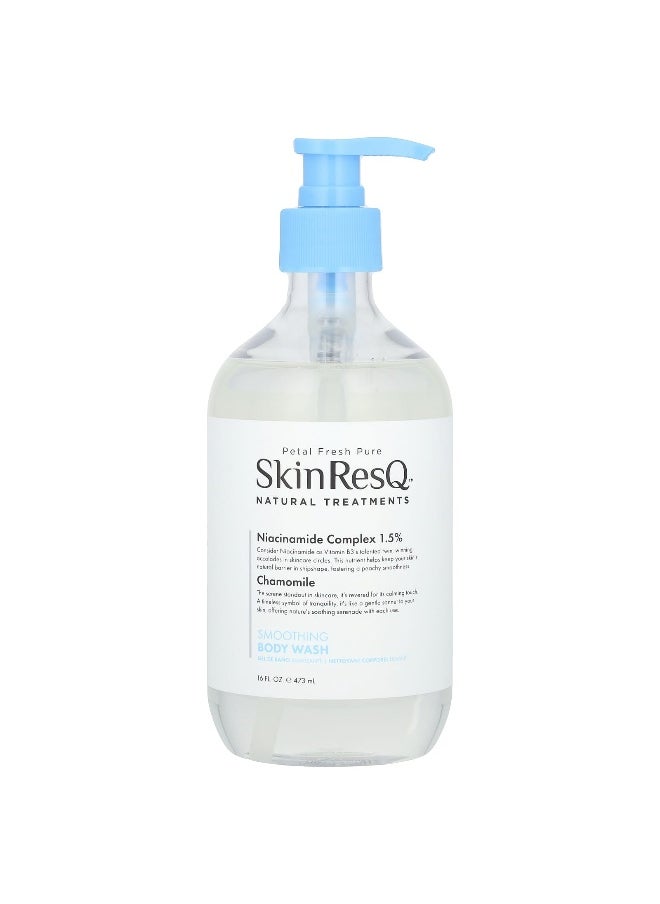 Petal fresh Petal Fresh, Skin ResQ Natural Treatments, Smoothing Body Wash, 16 fl oz (473 ml)  - Image 1