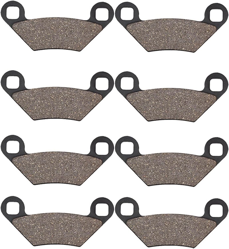 QASULER Motorcycle Brake Pads for Polaris Sportsman - Image 1