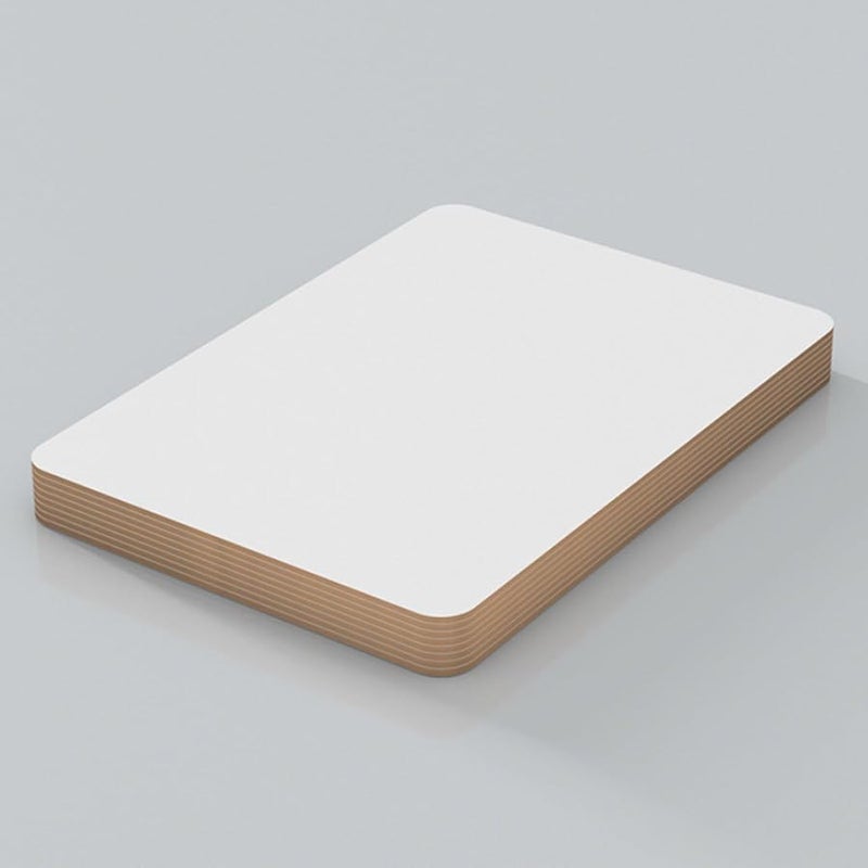 3 قطع مجموعة سبورة بيضاء مع ممحاة وعلامات لوح كتابة مزدوج الجانب للطلاب والمعلمين والمدرسة - Image 4