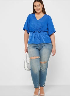 Vero Moda Curve Front Knot Detail Top  - Image 4
