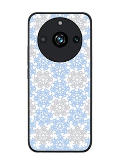 Rugged Black Edge case for Realme 11 Pro/Realme 11 Pro+, Custom Slim fit Flexible Anti Drop Thin Phone Case Cover - Frozen Snowflakes