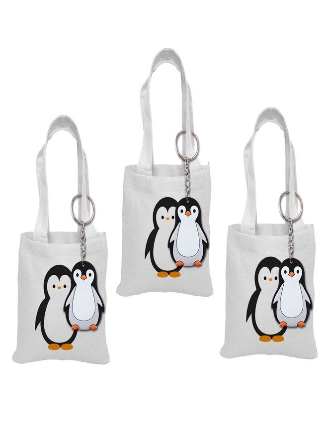 Mirabuy 40 Pack Penguin Keychains Key Rings for Polar Arctic Winter Animals Lovers, Penguin Keyrings forPolar Animals Lovers Gifts - Image 5