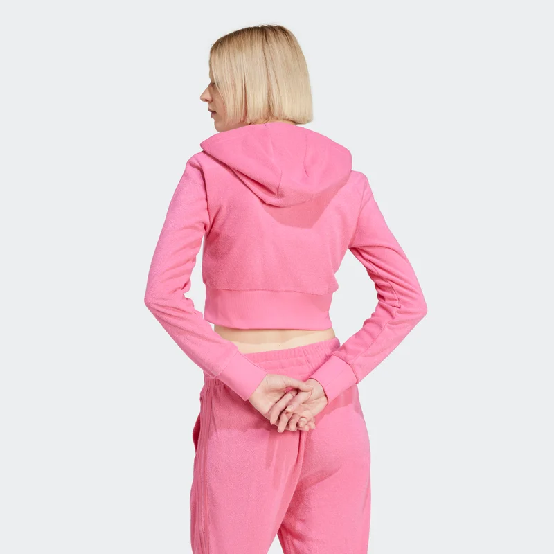 Adidas ADIDAS ORIGINALS FEMME GALORE SHORT FULLZIP HOODIE